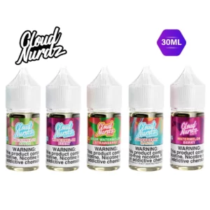 Cloud Nurdz Salts Synthetic Nicotine 50MG E-Juice Collection (30ml) - Image 1