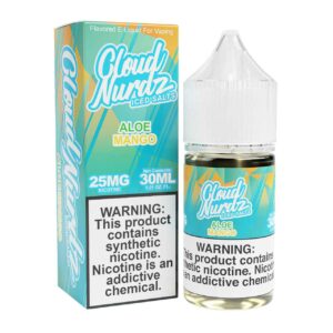 Cloud Nurdz Salts Iced Synthetic Nicotine 50MG E-Juice Collection (30ml) - Image 3