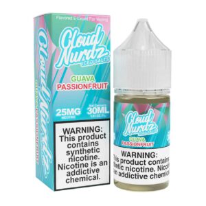 Cloud Nurdz Salts Iced Synthetic Nicotine 50MG E-Juice Collection (30ml) - Image 4