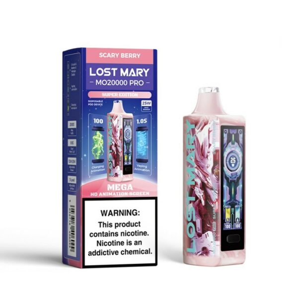 Lost Mary MO20000 20000 Puff Disposable Super Edition - Scary Berry