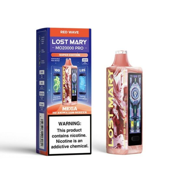 Lost Mary MO20000 Pro 20000 Puff Disposable Super Edition - Red Wave