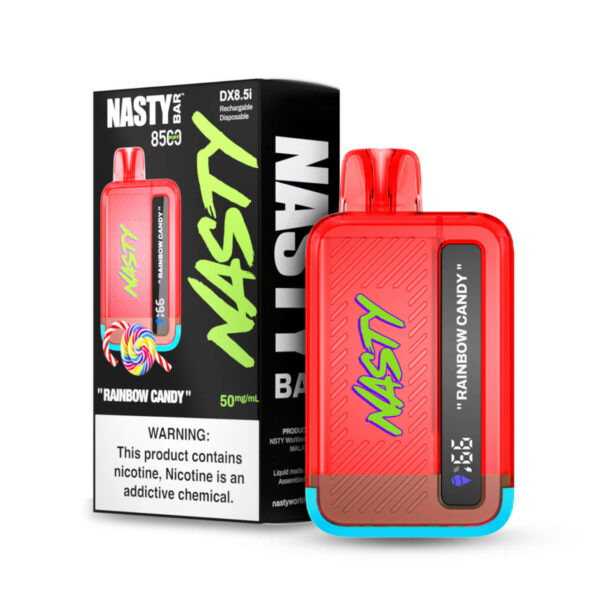 Nasty Bar DX8.5i 8500 Puff Disposable Rainbow Candy