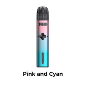 Uwell Caliburn Explorer Pod Kit Pink-and-Cyan