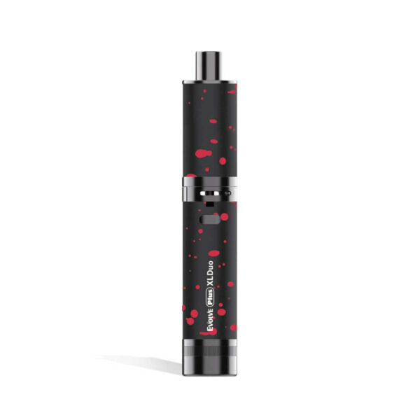 Wulf Mods Evolve Plus Duo Concentrate Dry Herb Vaporizer Black Red Spatter