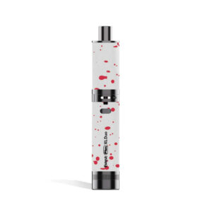 Wulf Mods Evolve Plus Duo Concentrate Dry Herb Vaporizer White Red Spatter