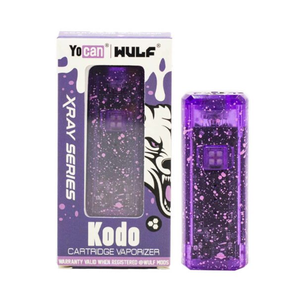 Wulf Mods Kodo Battery X-Ray Series Assorted Colors - 15PK amethyst