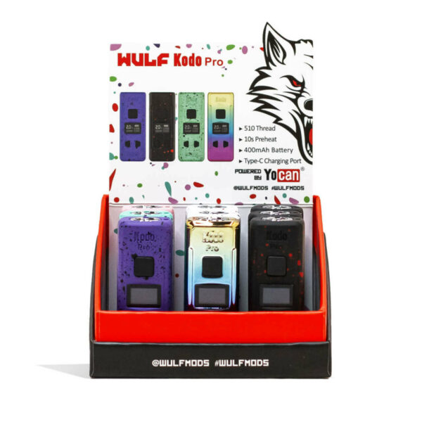 Wulf Mods Kodo Pro Battery Assorted Colors 9PK