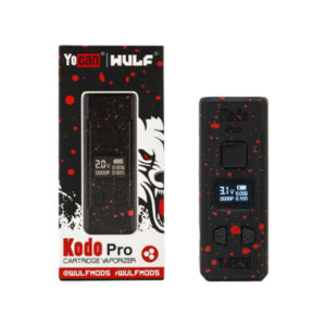 Wulf Mods Kodo Pro Battery Assorted Colors - 9PK black red spatter