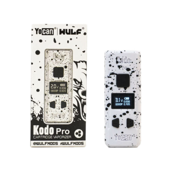 Wulf Mods Kodo Pro Battery Assorted Colors - 9PK white black spatter