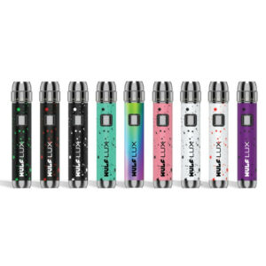 Wulf Mods Lux Battery Assorted Colors - 9PK 510 thread cartridge battery