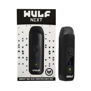 Wulf Mods NEXT Portable Dry Herb Vaporizer Black