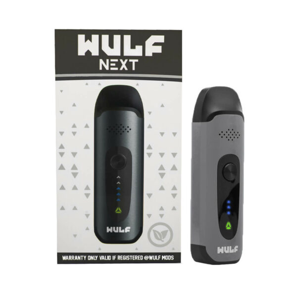 Wulf Mods NEXT Portable Dry Herb Vaporizer Gunmetal