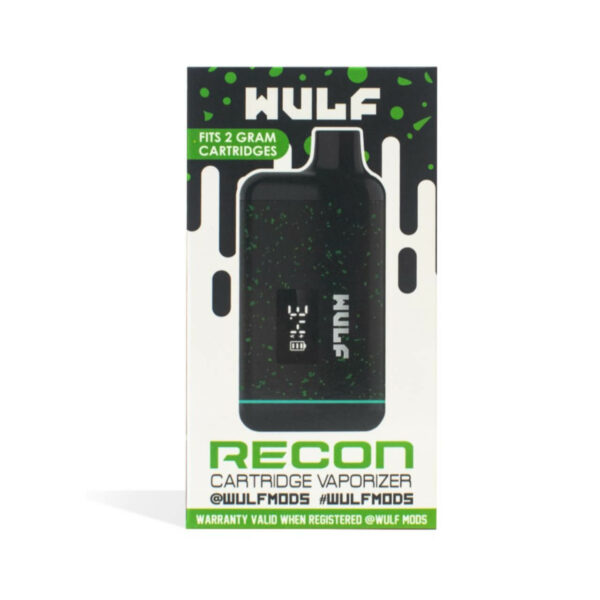 Wulf Mods Recon Battery Assorted Colors - 9PK black-green-spatter Packaging