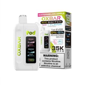 OXBAR x Pod Juice NIC Switch 35K Puff Disposable WATERMELON APPLE