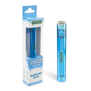 Ooze Slim Clear Series Battery Sapphire Blue